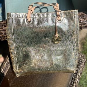 Michael Kors Metallic Tote